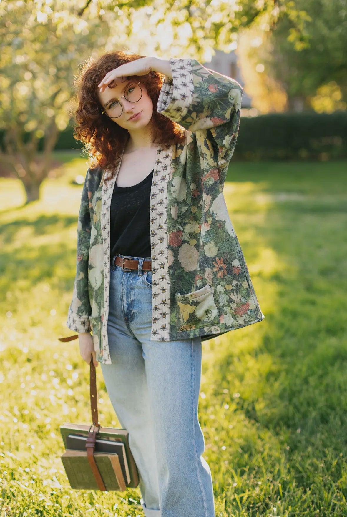 I Dream in Flowers Cottage Cardigan